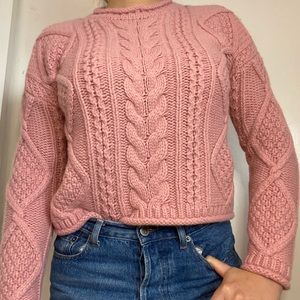 Madewell Cable Knit Sweater